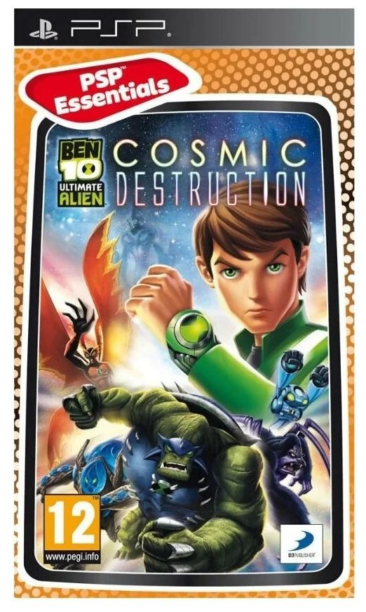 Игра Ben 10 Ultimate Alien: Cosmic Destruction (PlayStation Portable (PSP), Английская версия)  #1