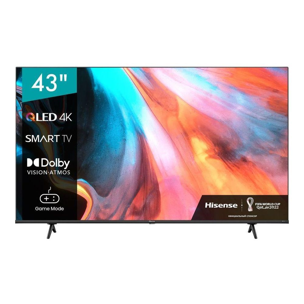 Hisense Телевизор 43E7KQ 43 43" 4K UHD, черный #1