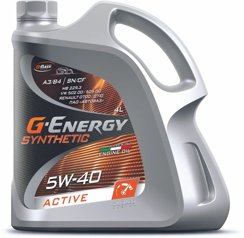 G-Energy SYNTHETIC ACTIVE 5W-40 Масло моторное, Синтетическое, 4 л #1