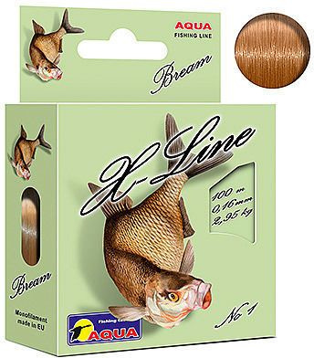 Леска AQUA X-Line Bream 0.28мм 100м #1