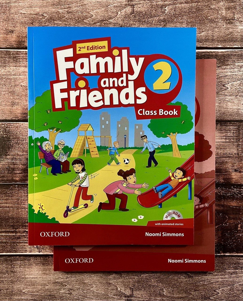 Family and friends 2. Полный комплект. Class book and Workbook + CD. #1
