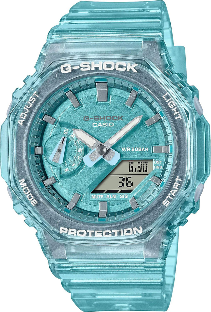 Часы наручные женские Casio GMA-S2100SK-2AER с хронографом #1