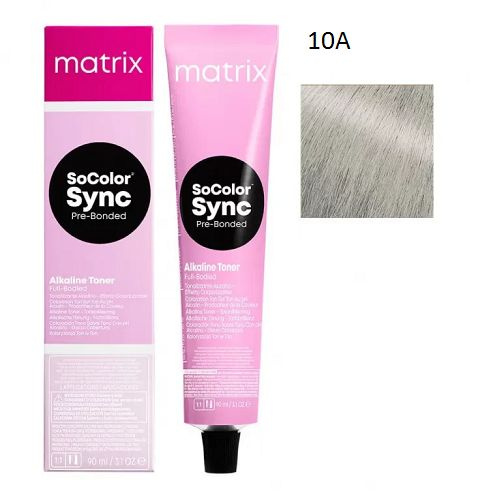 Крем краска MATRIX SoColor Sync Pre-Bonded 10A, 90мл #1