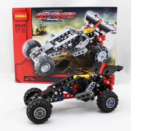 Конструктор DECOOL Внедорожник Off-Road 3343 / 118 деталей #1