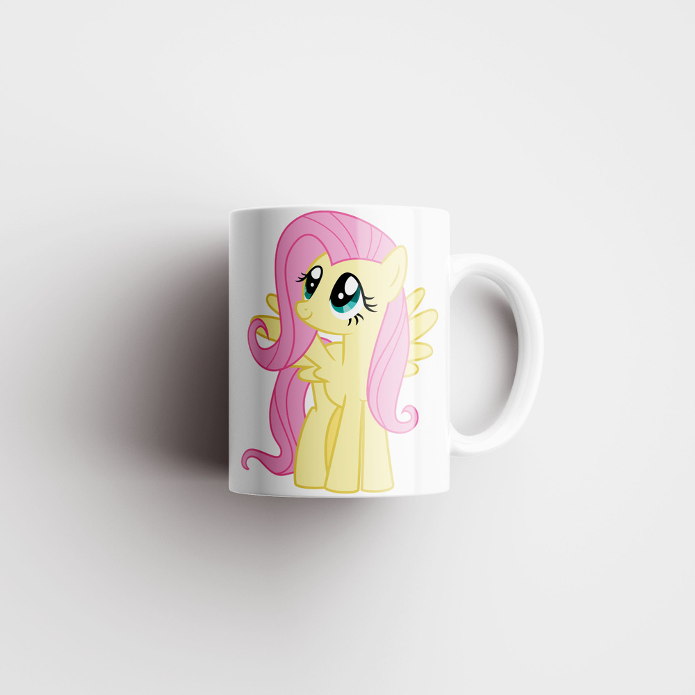 Кружка My Little Pony, MLP, Мой Маленький Пони, Флаттершай, Fluttershy, 330 мл, 1шт.  #1