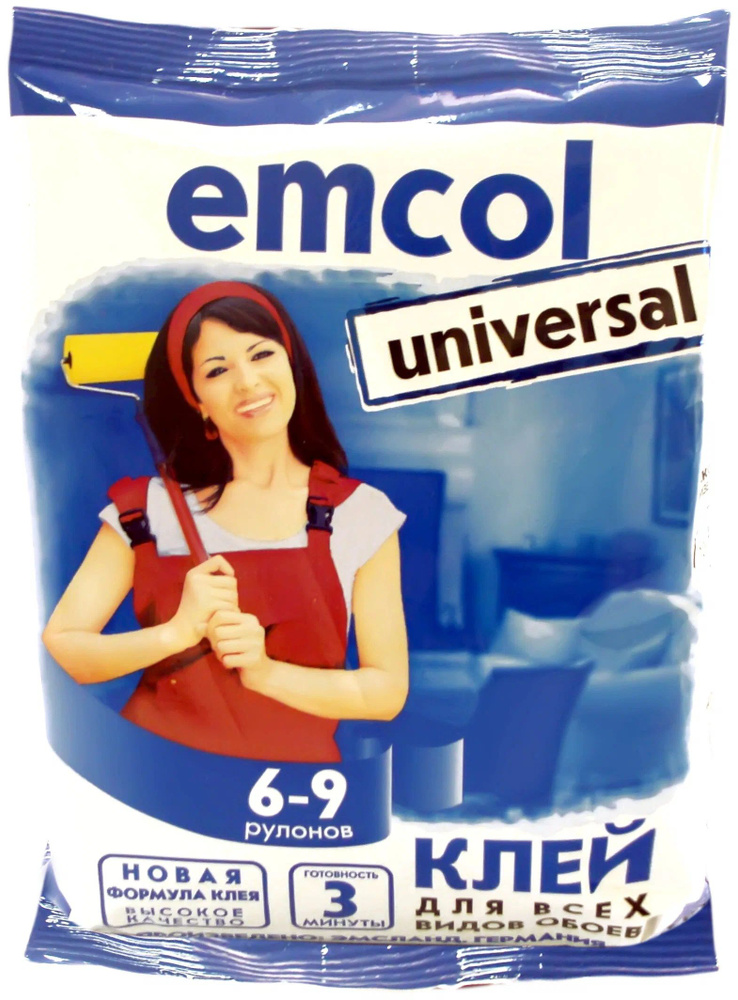 Клей для всех типов обоев Emcol Universal 200 гр #1