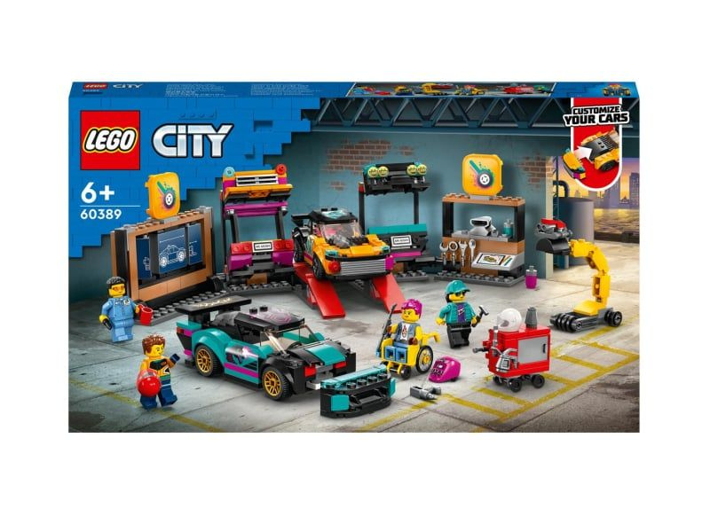 Конструктор LEGo City 60389 мастерская по тюнингу автомобилей - купить ...