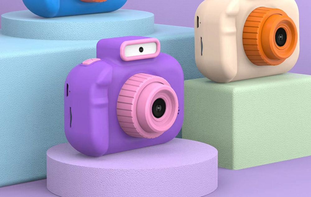 Компактный фотоаппарат 儿童相机, фиолетовый - купить по выгодным ценам в ...