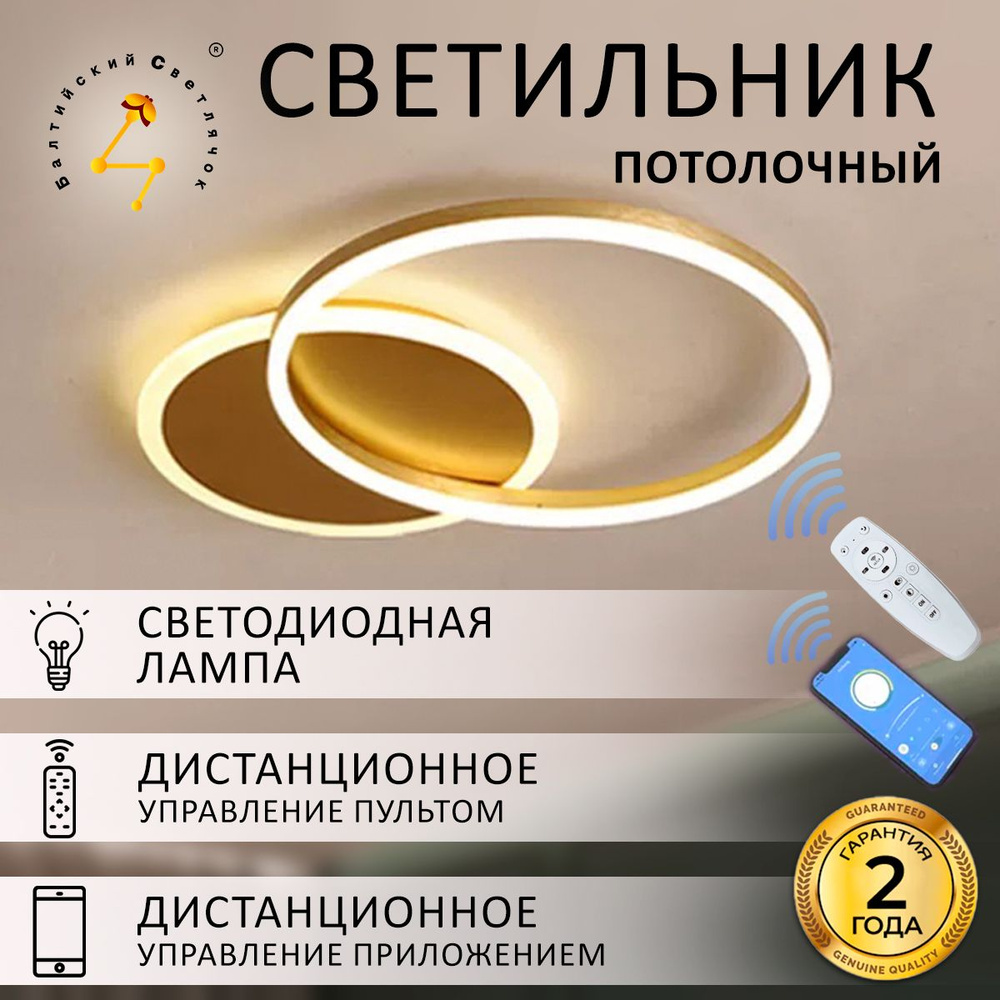 Балтийский Светлячок Потолочный светильник, LED, 66 Вт #1