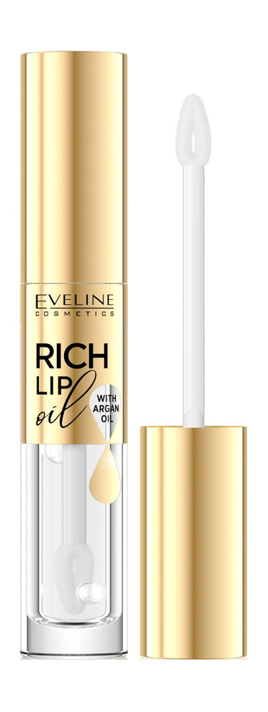 Eveline Cosmetics Масло для губ Rich Lip Oil, 4,5 мл, Кокос #1