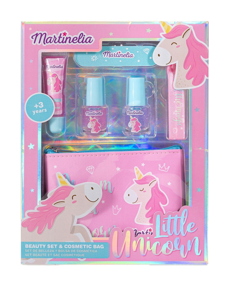 Набор детской косметики / Martinelia Little Unicorn Beauty Set & Cosmetic Bag #1