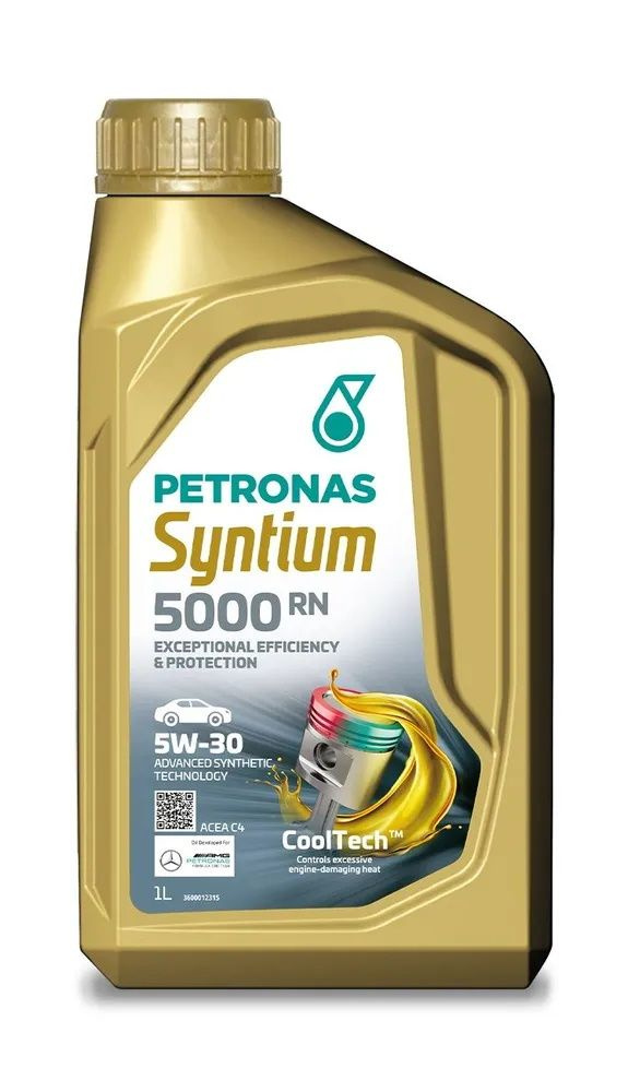 PETRONAS SYNTIUM 5000 RN 5W-30 Масло моторное, Синтетическое, 1 л #1