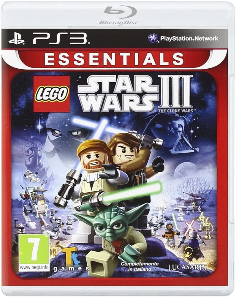 Игра Lego Star Wars III: The Clone Wars (PlayStation 3, Английская версия) #1