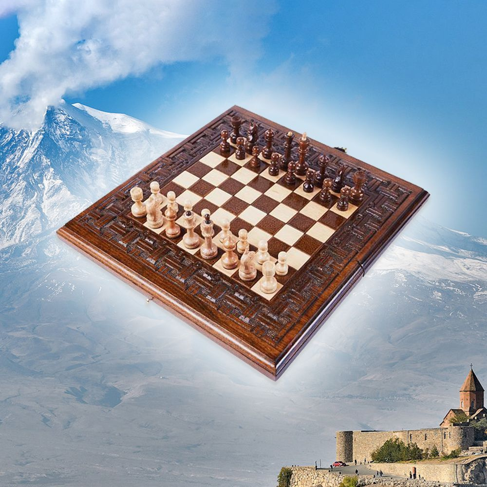 Резные шахматы и нарды Белиал #1