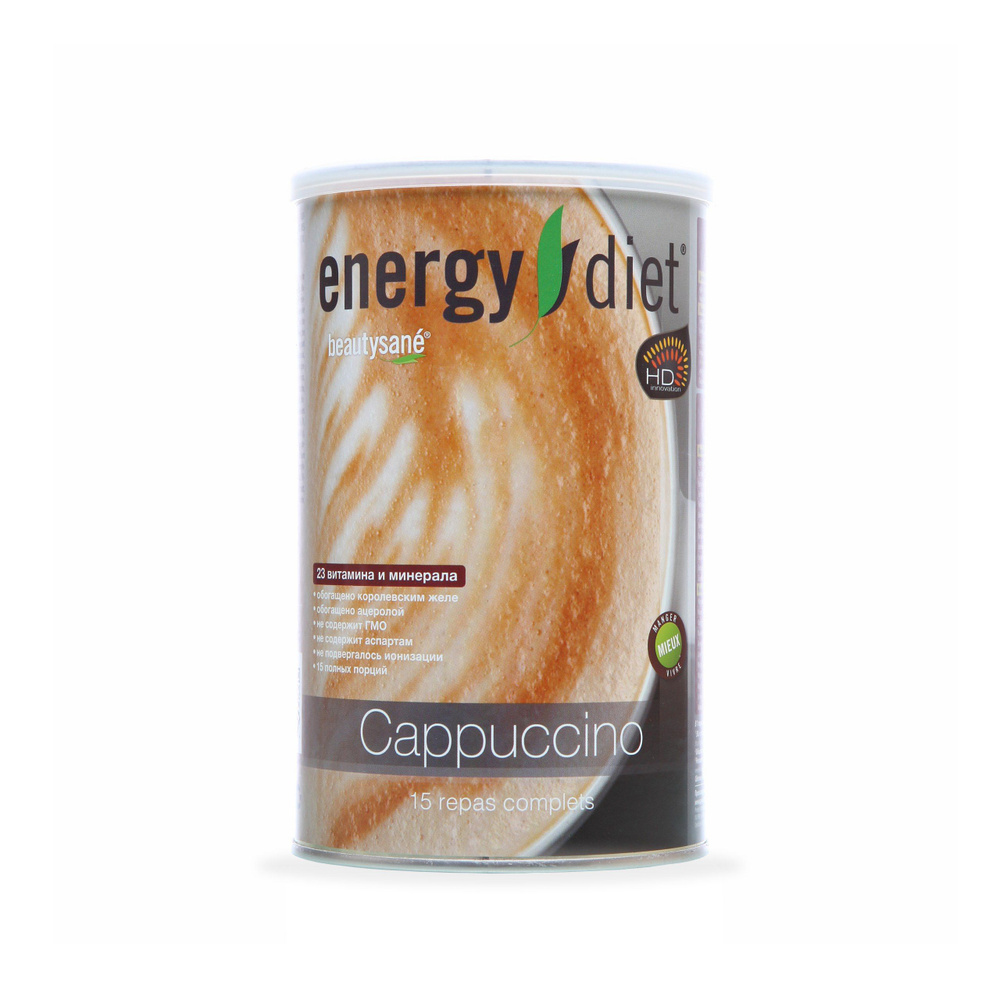 Energy Diet Коктейль Капучино, 15 порций, 450 г. #1