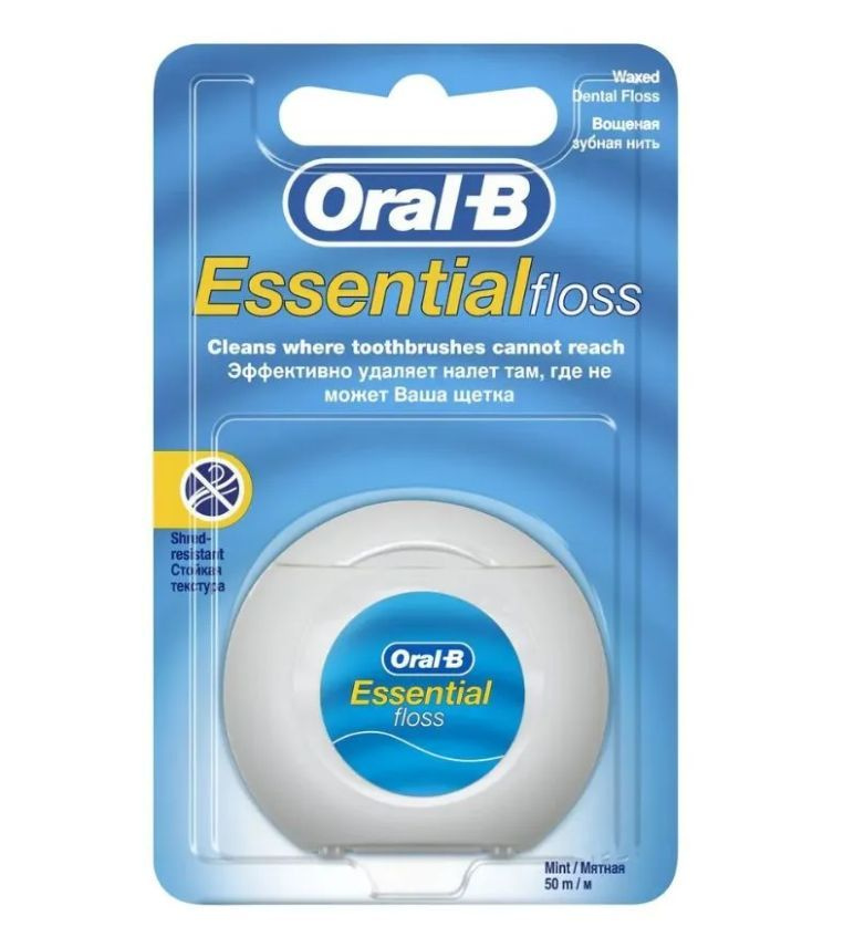 ORAL_B Зубная нить Essential floss мятная 50м  6 штук #1