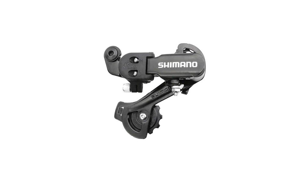 Переключатель задний Shimano Tourney, TZ31, GS, 6-7 скоростей, крепление на болт, черный, без упаковки #1