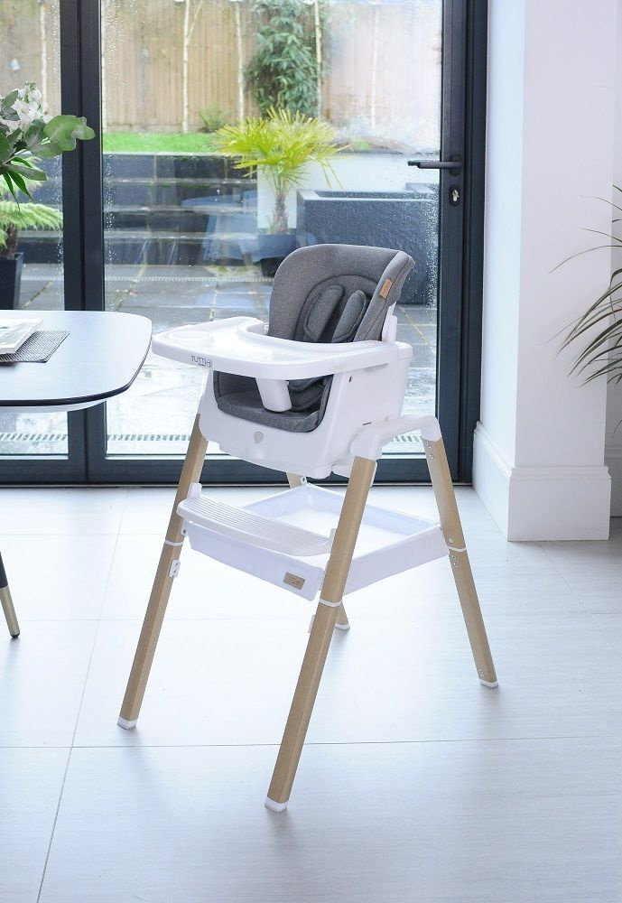 Стул Tutti Bambini для кормления растущий High Chair Nova White/Oak #1