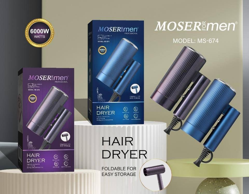 Moser Фен для волос MS-674 6000 Вт #1