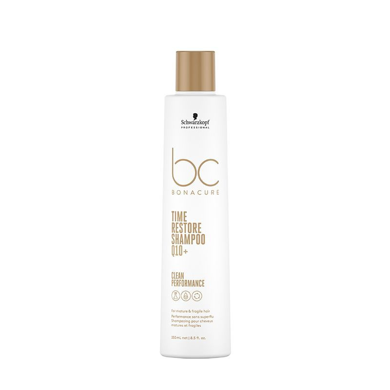 Schwarzkopf Professional BC BONACURE Шампунь для волос мицеллярный Bonacure Q10+ Time Restore, 250 мл #1