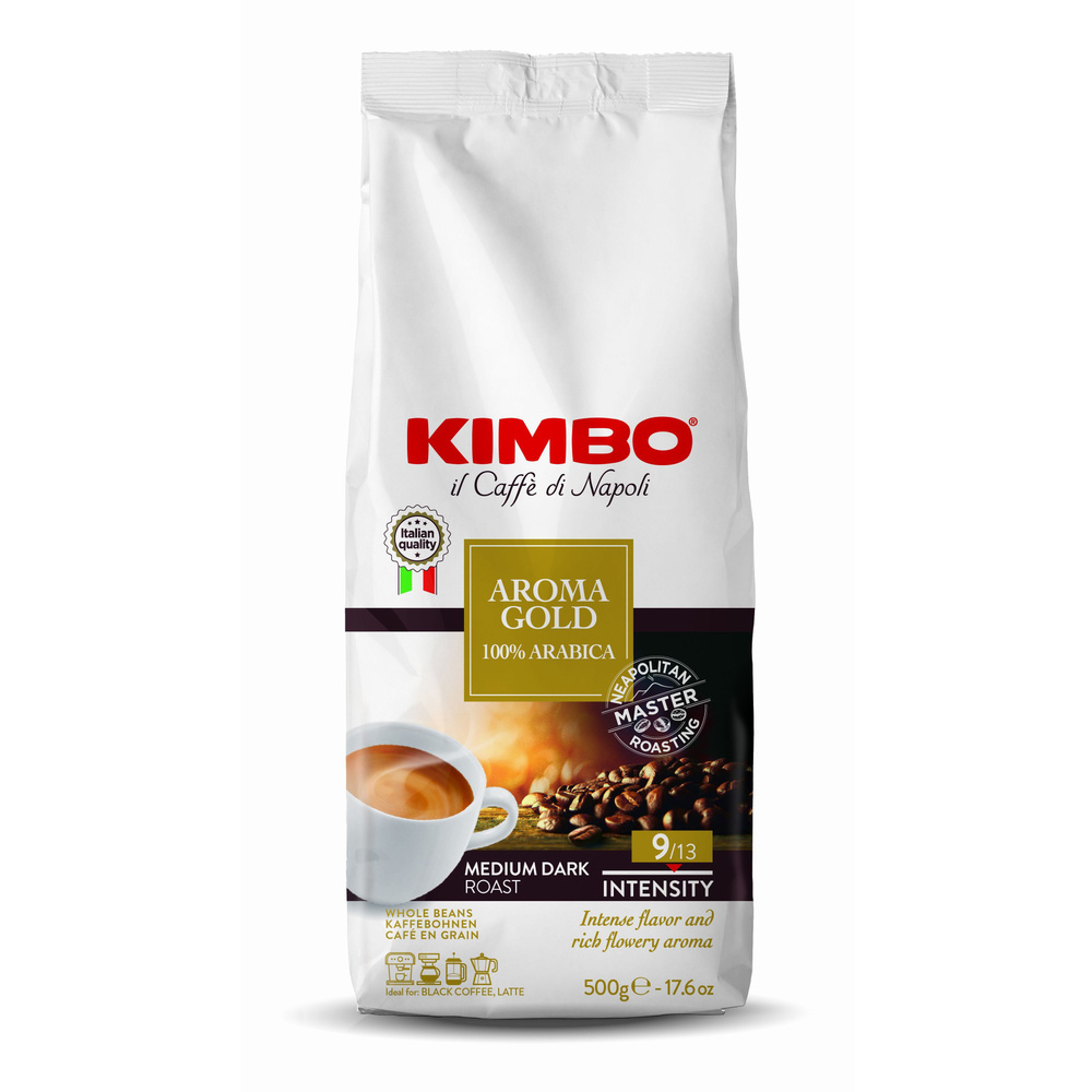 Кофе Kimbo Aroma Gold в зернах 500 г #1