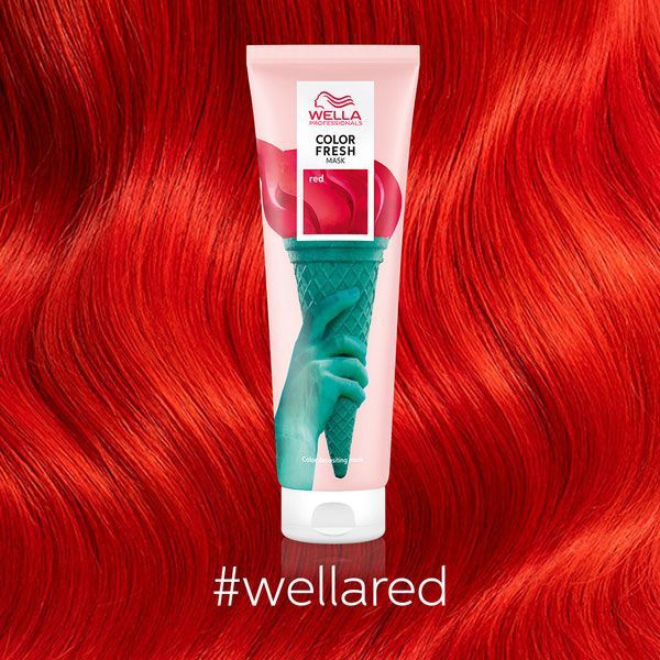 Wella Professionals Оттеночная маска для волос Color Fresh Mask Red/Красный 150 мл  #1