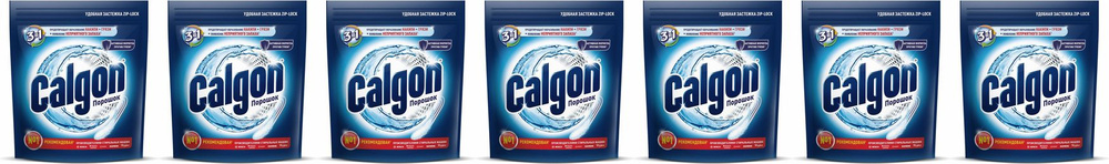 Стиральный порошок Calgon 3 в 1 автомат универсальный, комплект: 7 упаковок по 750 г  #1