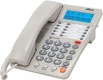 Проводной телефон RITMIX RT-495 white (80002153) #1