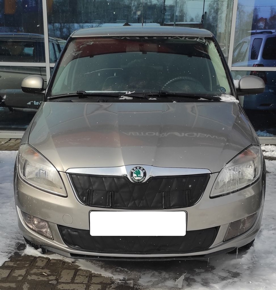 Утеплитель радиатора для Skoda Fabia 2010-2015 #1