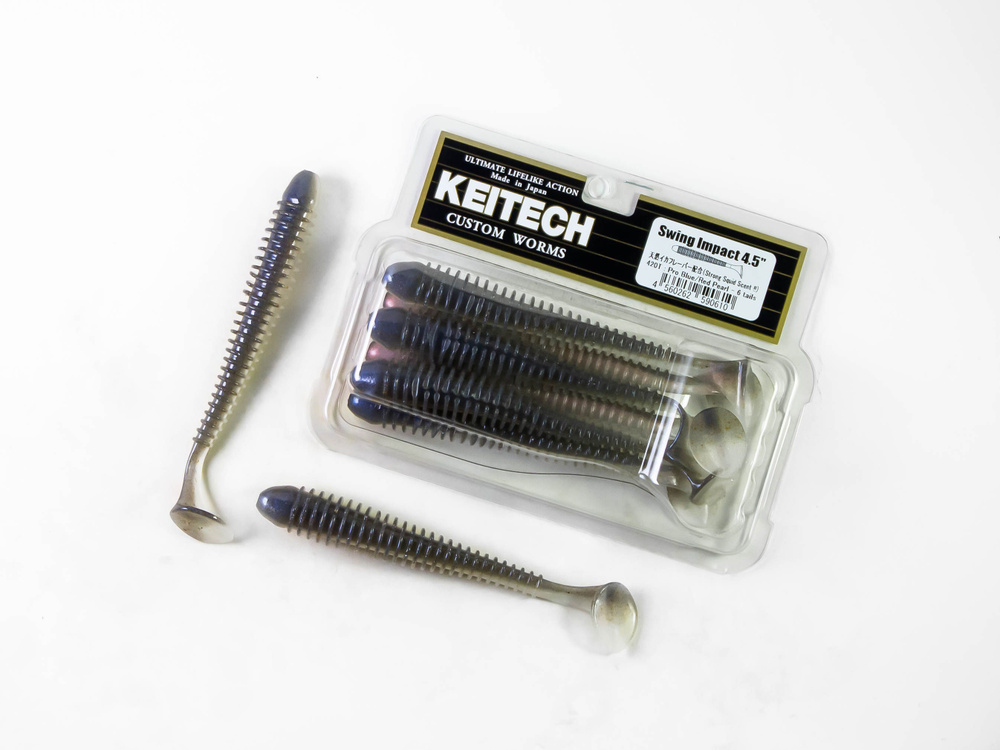 Приманка силиконовая Keitech Swing Impact 4.5" #420 6шт #1