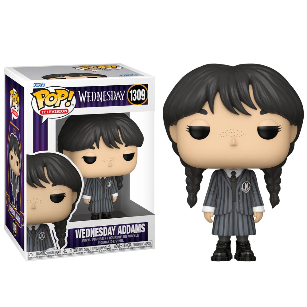 Фигурка Funko Pop! Wednesday Addams Jenna Ortega (Фанко Поп Венсдей Аддамс Дженна Ортега)  #1