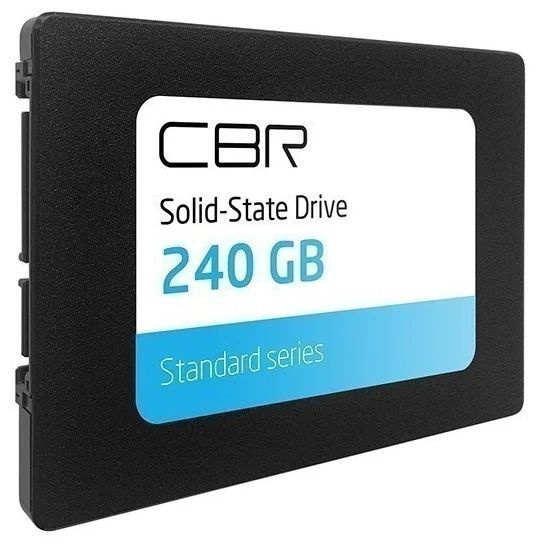 CBR 240 ГБ Внутренний SSD-диск Накопитель SSD 240Gb CBR Standard (SSD-240GB-2.5-ST21) (SSD-240GB-2.5-ST21) #1