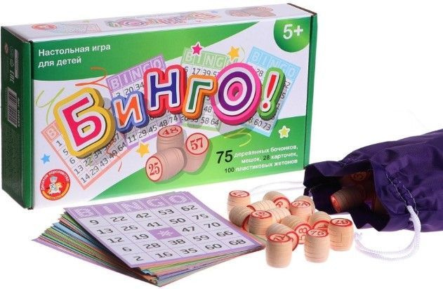 Настольная игра "Бинго" - купить с доставкой по выгодным ценам в ...