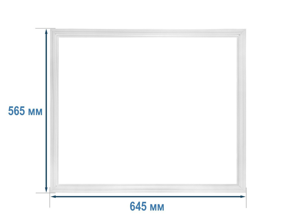 Уплотнитель двери морозильной камеры 854010 магнитный резиновый ПВХ для холодильника Indesit, Stinol #1