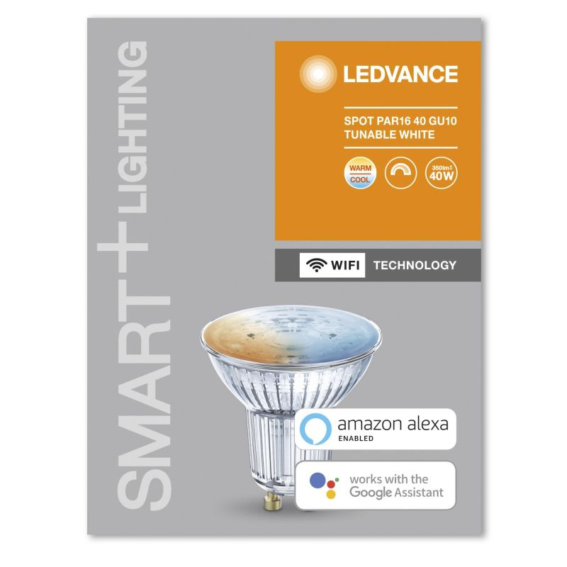 Лампа светодиодная LEDVANCE SMART 5W GU10 2700-6500K TW 4058075485679 #1