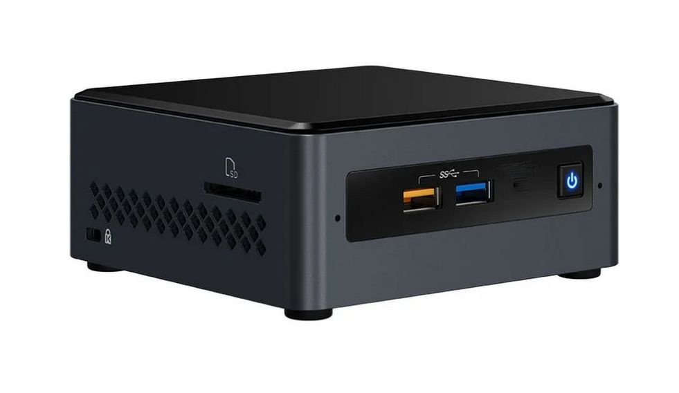 Intel Системный блок NUC L6 BOXNUC7CJYHN4 (BOXNUC7CJYHN4) (Intel Celeron J4005, RAM 256 МБ, Без видеокарты, #1