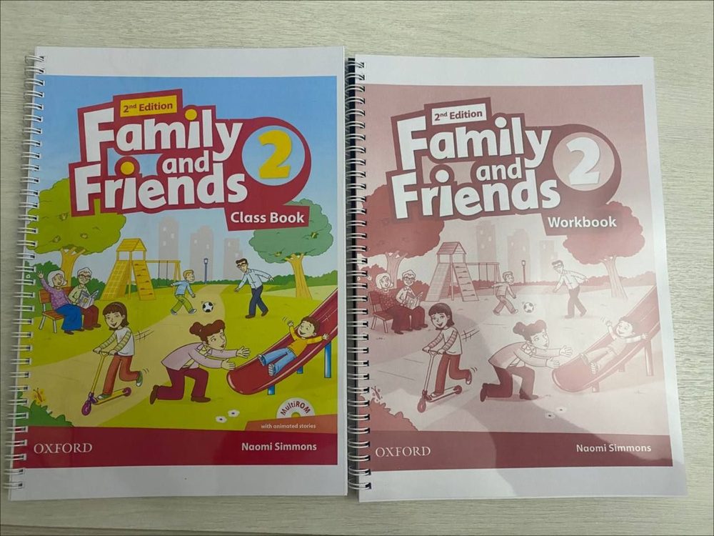 Family and friends 2 (Комплект Class Book, Workbook) #1