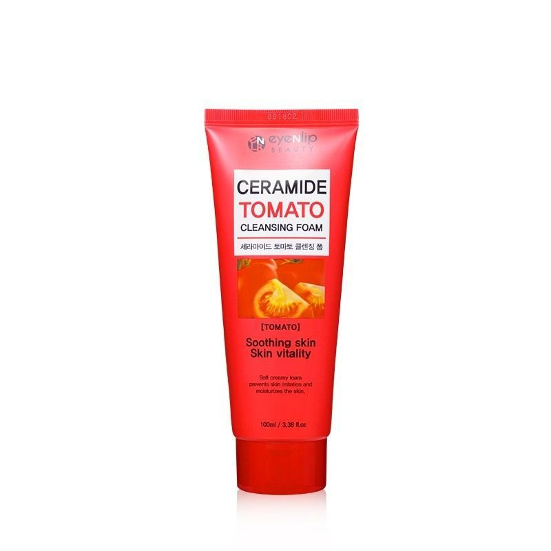 Eyenlip Ceramide Tomato Cleansing Foam пенка для лица с керамидами и экстрактом томата (100мл.)  #1