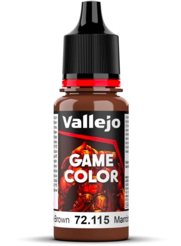 Краска Vallejo 72115 Game Color Grunge Brown (Коричневый гранж) #1