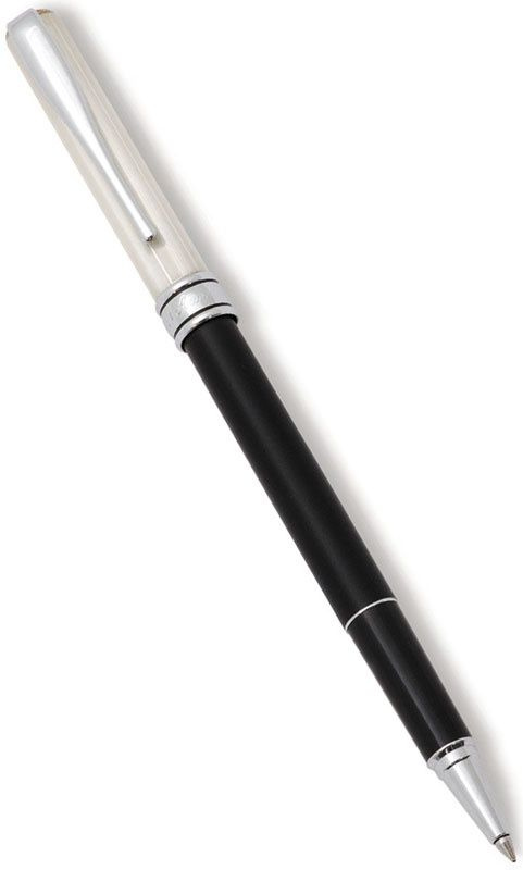 Ручка-роллер Aurora Magellano, Black & Silver CT AU-A62 #1