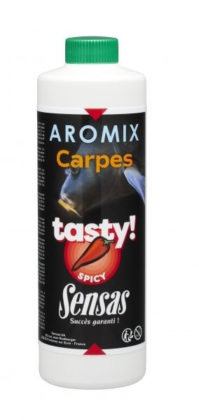 Ароматизатор Sensas AROMIX Carp Tasty Spicy 0.5л #1