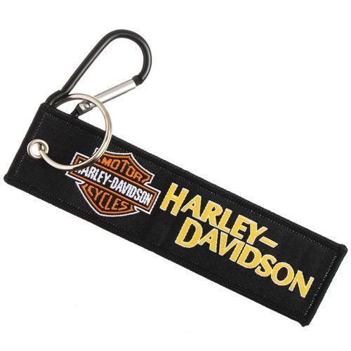 Брелок текстильный HARLEY - DaVidson; подарок мотоциклисту; ночные волки;  #1