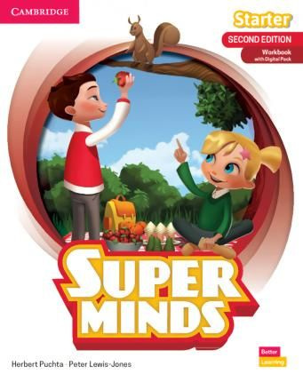 Рабочая тетрадь по английскому языку / Super Minds Second Edition Starter Workbook with dp | Пучта Херберт, #1