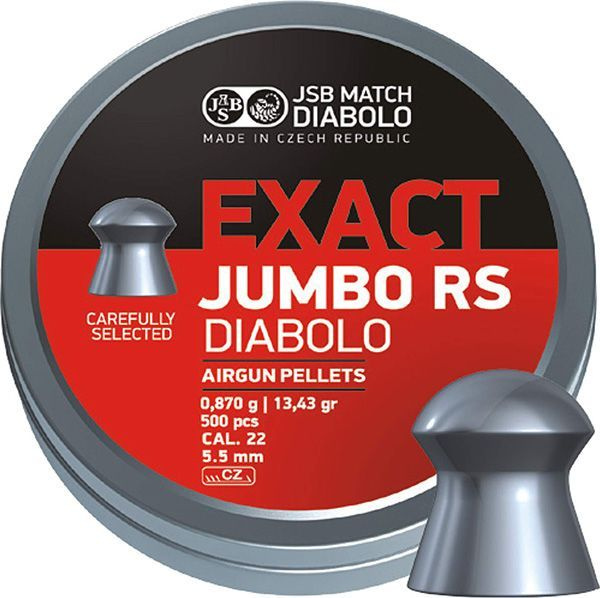 Пули JSB Exact Jumbo RS 5.52 мм, 0.870 гр. (500 шт.) #1