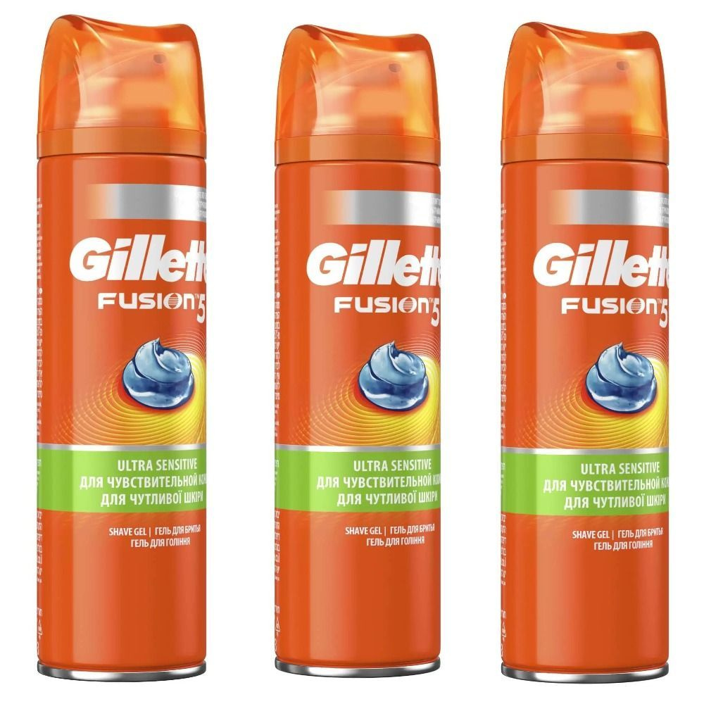 Gillette Средство для бритья, гель, 200 мл #1