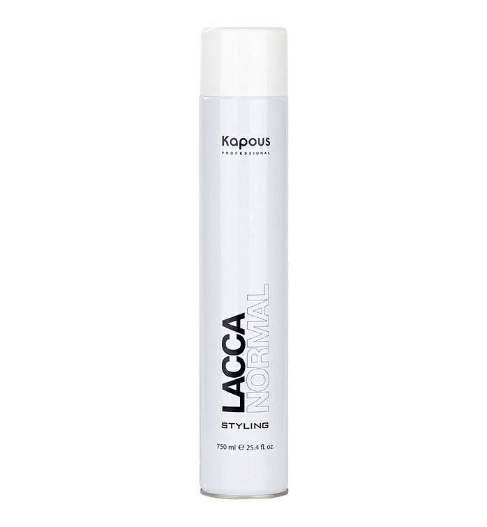 Kapous Professional Лак аэрозольный для волос нормальной фиксации Lacca Normal, 750 мл  #1