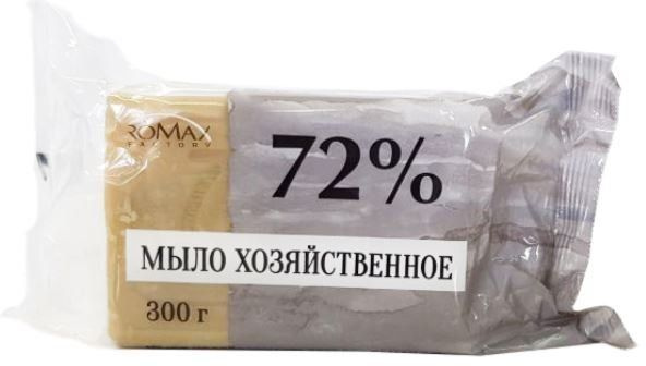 Romax Мыло хозяйственное твердое 72%, 300 гр #1