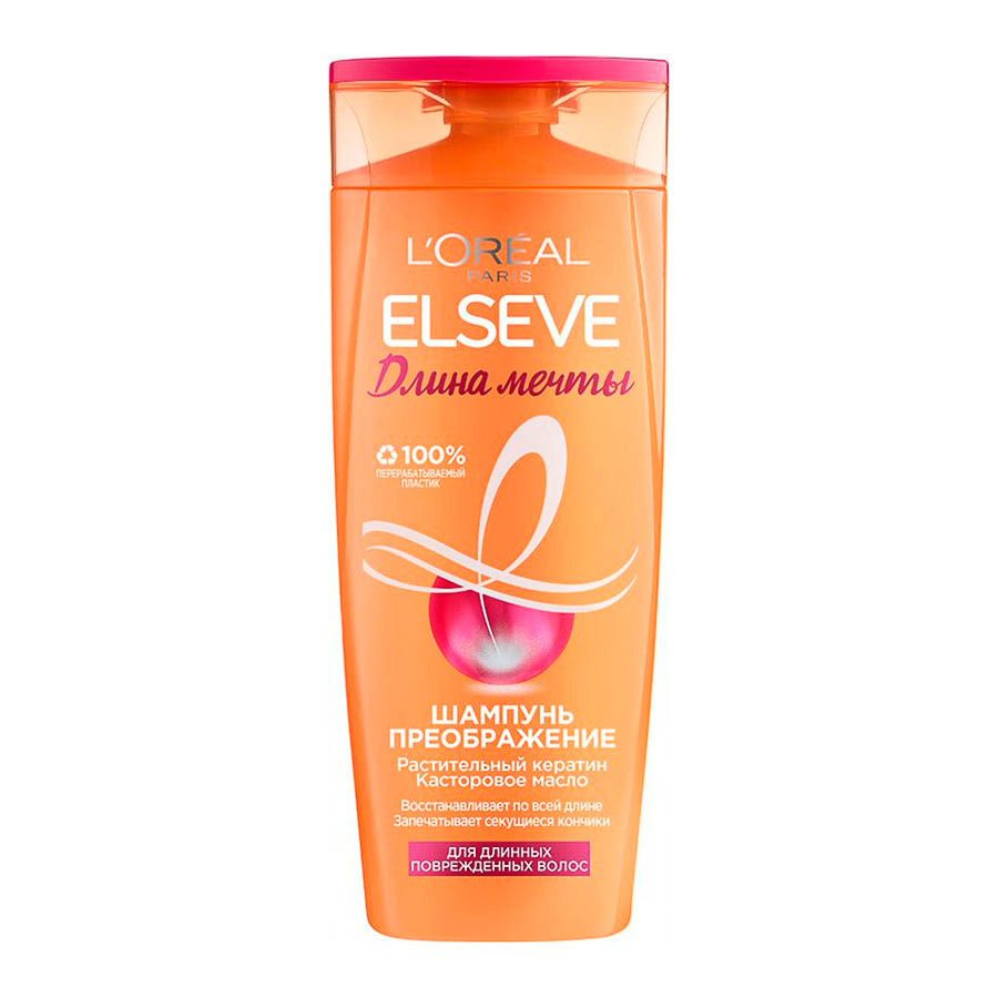 Шампунь для волос L'oreal Elseve, Длина Мечты 400мл #1