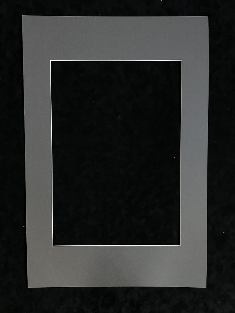 Столица Рамок Фоторамка "Паспарту 50х60 см темно-серый ", 1 фото  #1