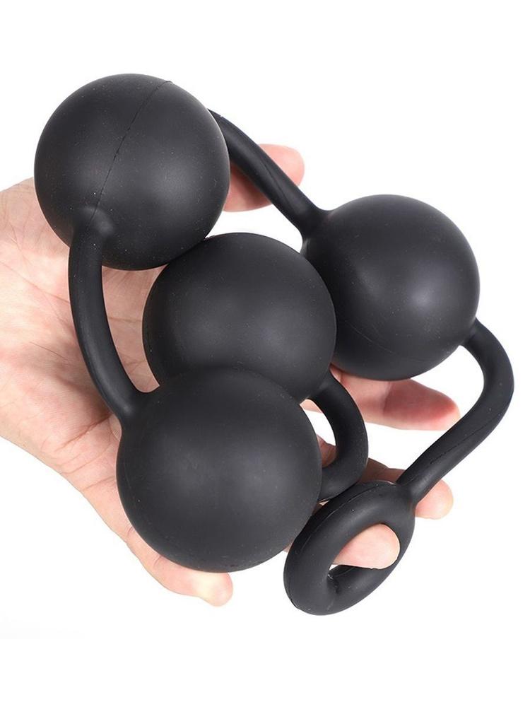 Dream Toys Анальный стимулятор, цвет:черный, Без вибрации, 40см  #1
